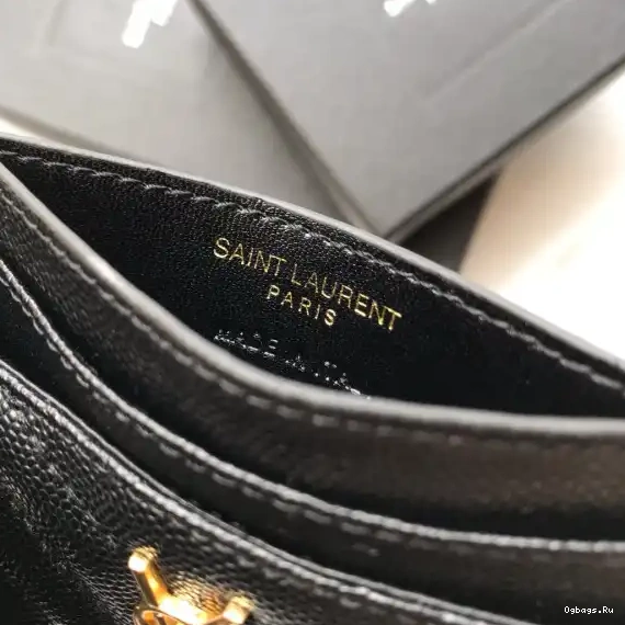 CASE CASSANDRE YSL CARD MATELASSÉ 0630